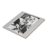 Skelet van Anatomia Humani Corporis Tegeltje (Zijkant)