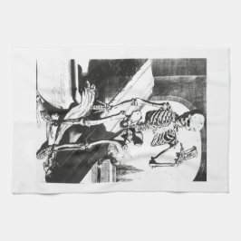 Skelet van Anatomia Humani Corporis Theedoek