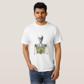 skelet van donner t-shirt (Voorkant volledig)