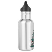 skelet van een kerstboom waterfles  (Links)