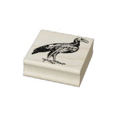 Skelet van een vogel rubberstempel (Stempel)
