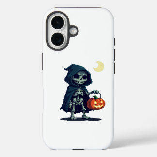 Skelet van Halloween iPhone 16 Hoesje