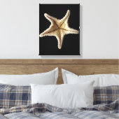 Skelet van Starfish, close-up 2 Canvas Afdruk (Insitu (Slaapkamer))