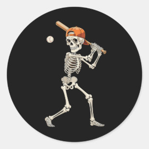 Skelet Verkoop Halloween Kostuum Grappige Mannen J Ronde Sticker