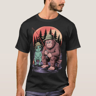 Skelet Vissen Halloween Grappig Vissen Jongens Kin T-shirt