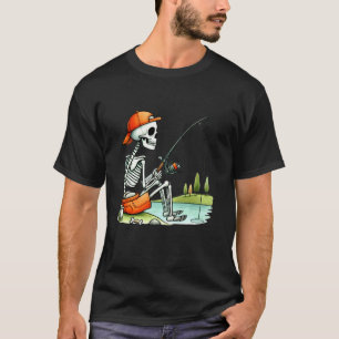 Skelet Vissen Halloween Kostuum Grappig Vissen B T-shirt