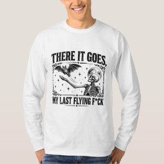 Skelet Vleermuis Halloween, Griezelseizoen Gotisch T-shirt
