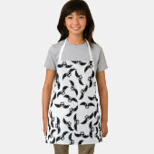 Skelet Vleermuizen Halloween Schort (Insitu)