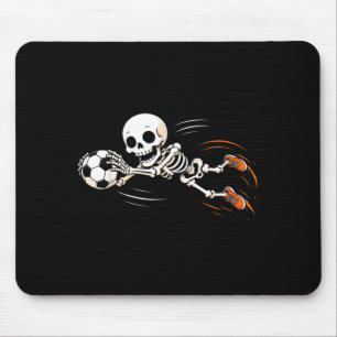 Skelet voetbal halloween doelman jongens kinderen muismat