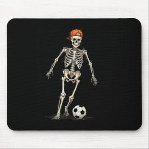 Skelet Voetbal Halloween Grappig Griezelig Voetbal Muismat