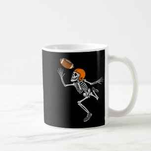 Skelet Voetbal Halloween Kostuum Heren Jongens Tie Koffiemok