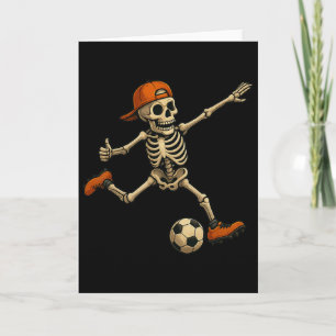 Skelet Voetbal Halloween Kostuum Voor Mannen Jonge Kaart