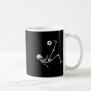 Skelet Voetbal Voetbal Halloween T-shirt Kostuum G Koffiemok