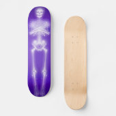 Skelet voor gloeien: Aangepast skateboard (Voorkant)