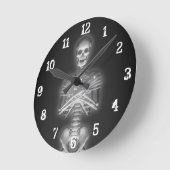 Skelet voor gloeien: Wandklok (Hoek)