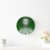 Skelet voor gloeien: wandklok (Huis)