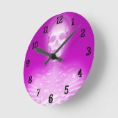 Skelet voor gloeien: Wandklok (Hoek)