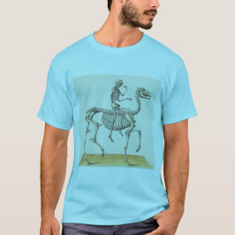 Skelet voor paarden en harders. t-shirt