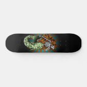 Skelet Zeemeermin Skateboard (Horizontaal)