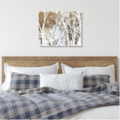 Skeletaal bos canvas afdruk (Insitu (Slaapkamer))