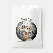 Skeletaal Paar Bedankt Bedankzakje (Voorkant)