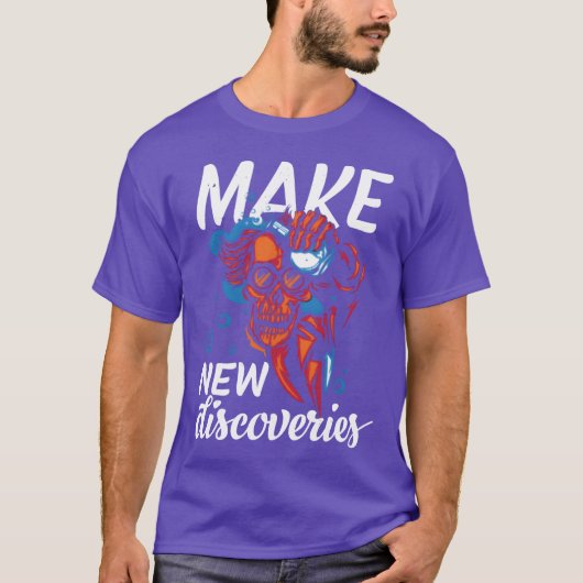 Skeletaal Professoree cadeau T-shirt (Voorkant)