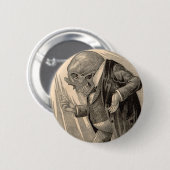 Skeletal Penny Saver Ronde Button 5,7 Cm (Voorkant /achterkant)