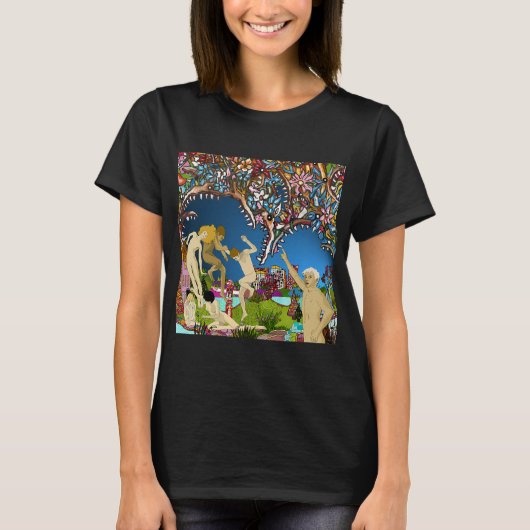 Skeletale verlichting t-shirt (Voorkant)