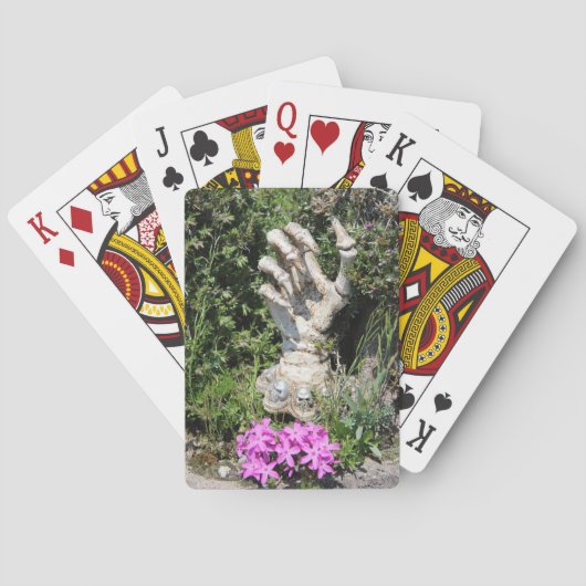 Skeletand - Gothic Spielkarten Pokerkaarten (Achterkant)