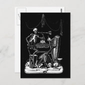 skeletband  briefkaart (Voorkant / Achterkant)