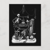 skeletband  briefkaart (Voorkant)