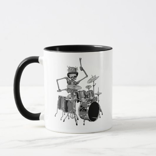 Skeletbanddrummer Mok (Links)