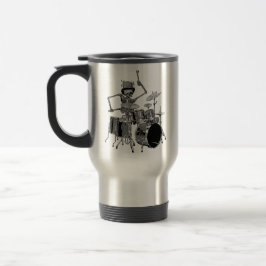 Skeletbanddrummer Reisbeker