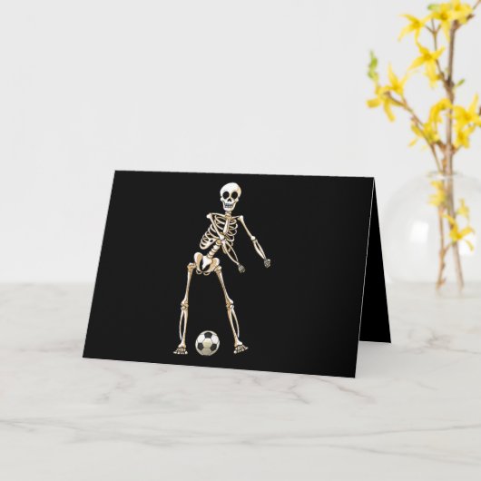 Skeletbedekking Halloween Flossing Cosplay Kaart (Gele Bloem)