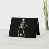 Skeletbedekking Halloween Flossing Cosplay Kaart (Voorkant)