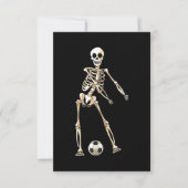 Skeletbedekking Halloween Flossing Cosplay Kaart (Voorkant)