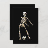 Skeletbedekking Halloween Flossing Cosplay Kaart (Voorkant / Achterkant)