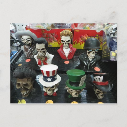 Skeletbemanning Briefkaart (Voorkant)