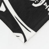 Skeletbemanning Fleece Deken (Hoek)