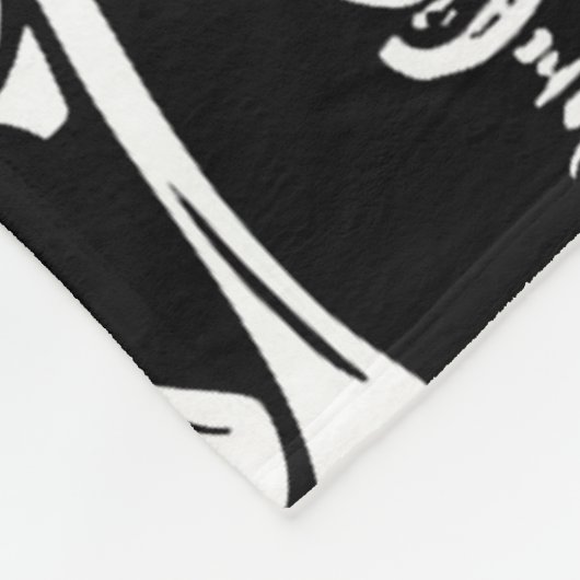 Skeletbemanning Fleece Deken (Hoek)