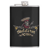 Skeletbemanning Heupfles (Voorkant)