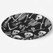 Skeletbemanning Papieren Bordje (Gekanteld)