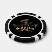 Skeletbemanning Poker Chips (Enkel)