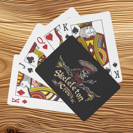 Skeletbemanning Pokerkaarten