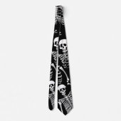 Skeletbemanning Stropdas (Achterkant)