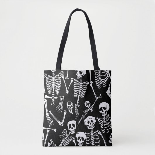 Skeletbemanning Tote Bag (Voorkant)