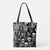 Skeletbemanning Tote Bag (Achterkant)