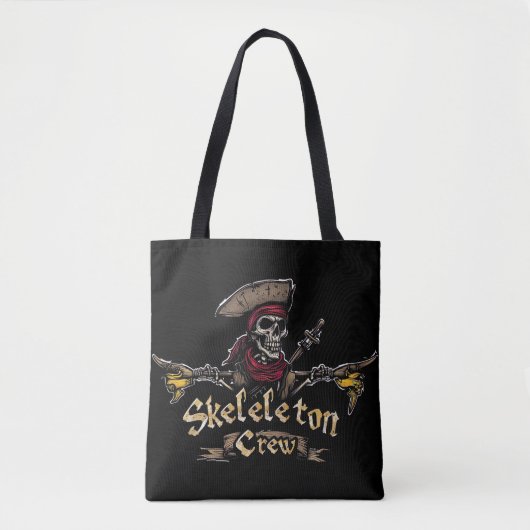 Skeletbemanning Tote Bag (Voorkant)