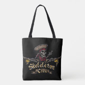Skeletbemanning Tote Bag (Achterkant)