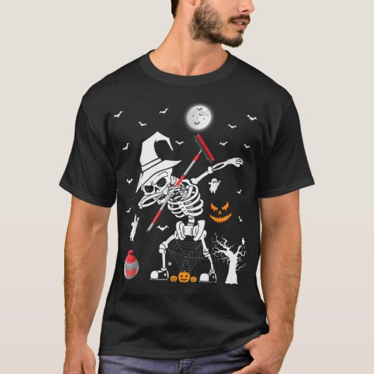 Skeletbeugel met gordelkogels t-shirt (Voorkant)